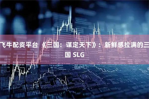 飞牛配资平台 《三国：谋定天下》：新鲜感拉满的三国 SLG